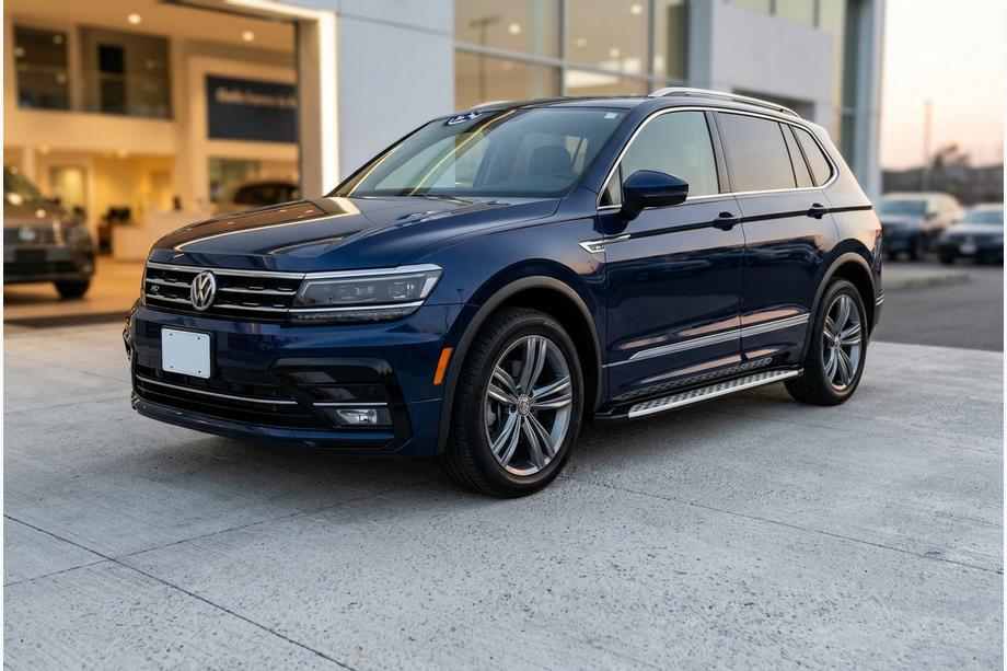 Volkswagen Tiguan 2016–2023 Side steps Shining V1 (2 st., aluminium) Image