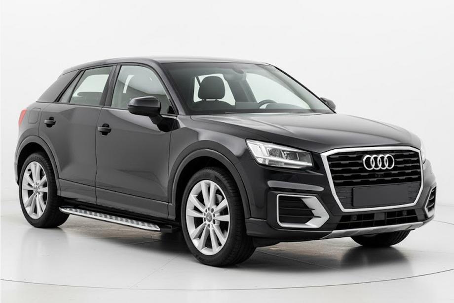 Audi Q2 2016– Side steps Shining V1 (2 st., aluminium) Image
