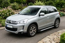 Citroen C-4 Aircross 2012–2017 Side steps Shining V1 (2 st., aluminium) foto 1