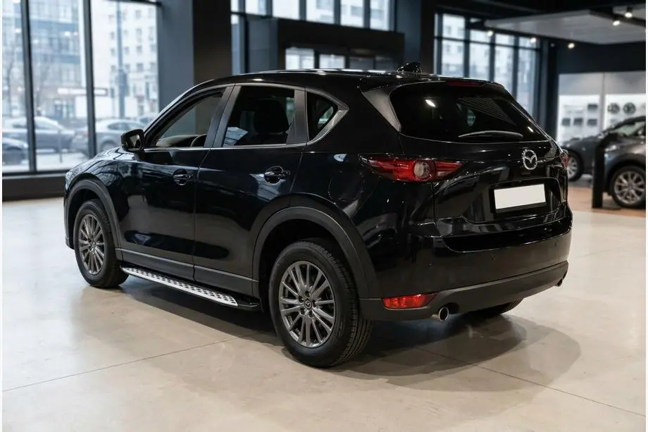 Mazda CX-5 2017–2025 Side steps Shining V1 (2 st., aluminium) Image
