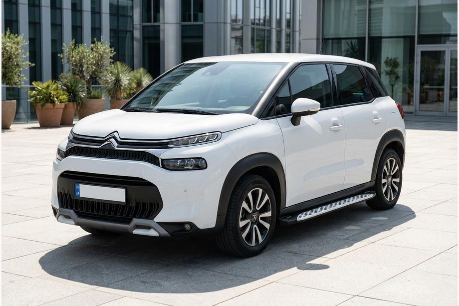 Citroen C-3 Aircross 2017–2024 Side steps Shining V1 (2 st., aluminium) Foto 1