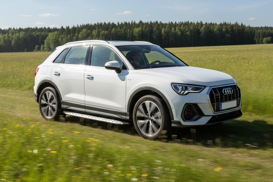 Audi Q3 2019–2025 Side steps Shining V1 (2 st., aluminium) Image