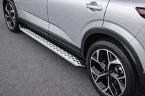 Nissan Qashqai 2021– Side steps Shining V1 (2 st., aluminium) foto 1