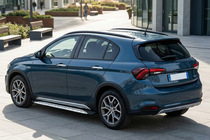 Fiat Tipo Cross 2021– Side steps Shining V1 (2 st., aluminium) foto 1
