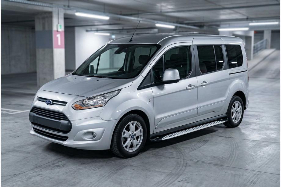 Ford Connect 2014–2021 Side steps Shining V1 (2 st., aluminium) Foto 1