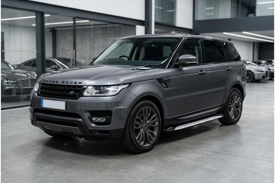 Range Rover Sport 2014–2022 Side steps Shining V1 (2 st., aluminium) Foto 1