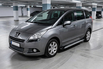Peugeot 5008 2009–2016 Side steps Shining V1 (2 st., aluminium) foto 1