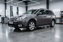 Subaru Outback 2009–2014 Side steps Shining V1 (2 st., aluminium) foto 1