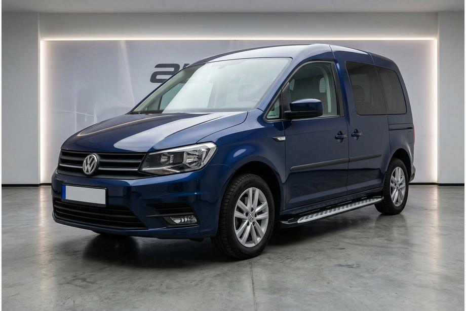 Volkswagen Caddy 2015–2020 Side steps Shining V1 (2 st., aluminium) Foto 1