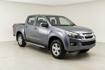 Isuzu D-Max 2011–2019 Side steps Shining V1 (2 st., aluminium) foto 1