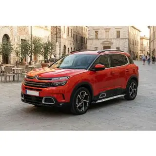 Side steps Shining V1 (2 st., aluminium) Citroen C5 Aircross 2017–2025 foto 1