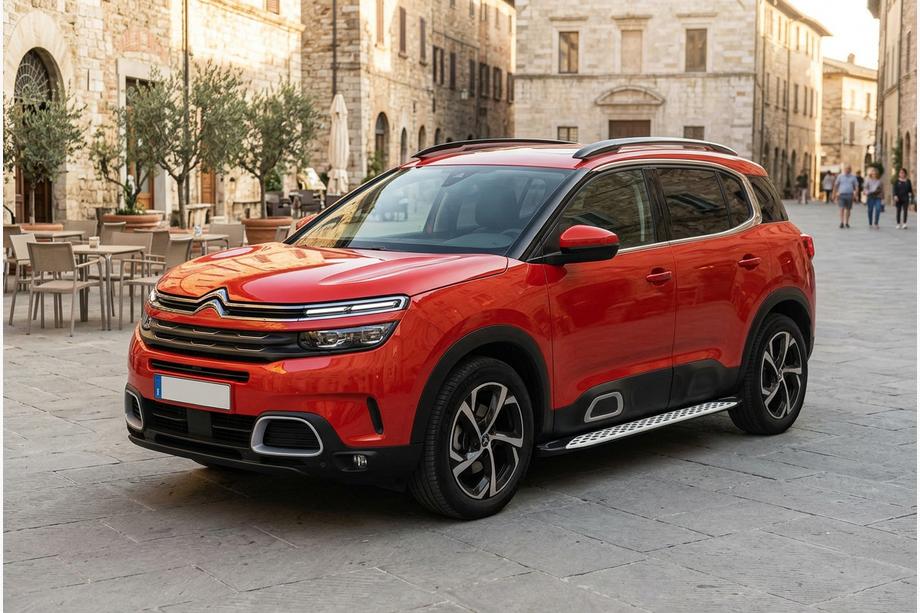 Citroen C5 Aircross 2017–2025 Side steps Shining V1 (2 st., aluminium) Foto 1