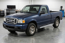 Ford Ranger 2002–2006 Side steps Shining V1 (2 st., aluminium) foto 1