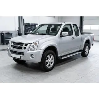 Side steps Shining V1 (2 st., aluminium) Isuzu D-Max 2002–2011 foto 1