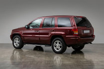 Jeep Grand Cherokee WJ 1999–2004 Bosphore Grey zijtreden (set van 2, aluminium) foto 1
