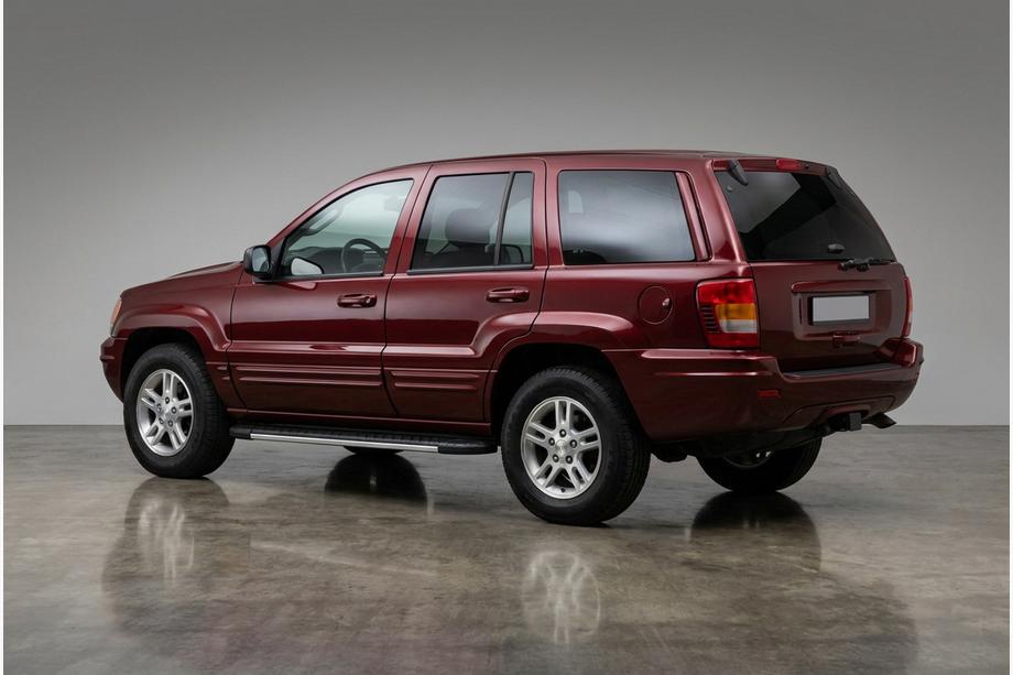 Jeep Grand Cherokee WJ 1999–2004 Bosphore Grey zijtreden (set van 2, aluminium) Image