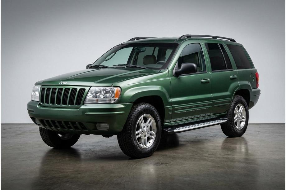 Jeep Grand Cherokee WJ 1999–2004 Side steps Shining V1 (2 st., aluminium) Foto 1