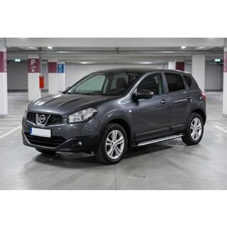 Side steps Shining V1 (2 st., aluminium) Nissan Qashqai 2010–2014 foto 1