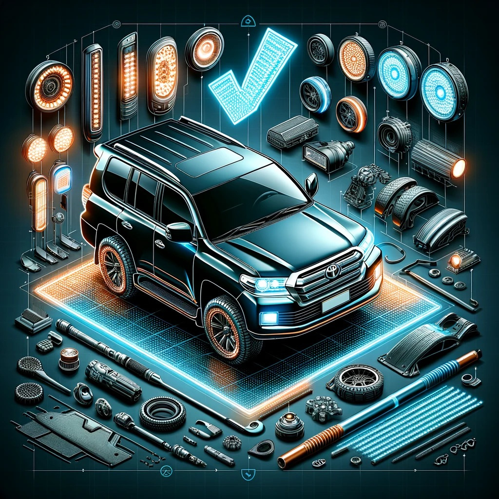 Voorkom de aankoop van onderdelen van lage kwaliteit voor Toyota Land Cruiser 200