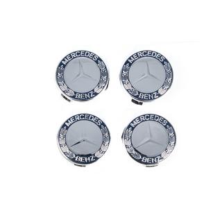 Velgnaafdoppen 71/75 mm zonder ring (4 stuks, blauw V1) foto 2