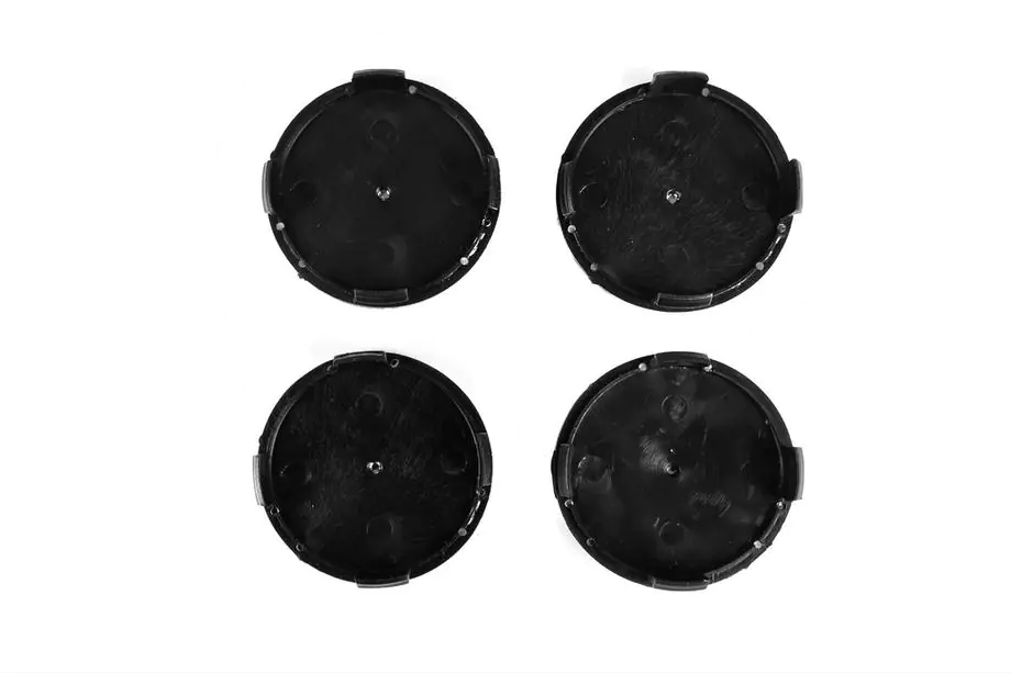 Mercedes-Benz Velgnaafdoppen 71/74 mm zonder ring (set van 4, zwart met chromen logo) Foto 3
