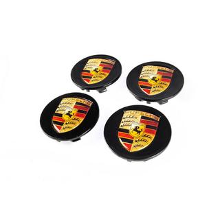Naafdoppen voor velgen 76/71 mm zwart (4 st.)