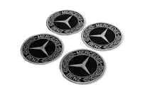 Mercedes-Benz Naafkap stickers 90 mm (set van 4) foto 1