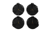Mercedes-Benz Naafdoppen voor velgen 71/75 mm zonder ring (4 stuks, zwart V3) foto 5