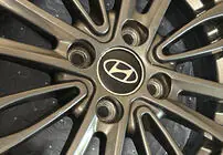 Hyundai Zwarte naafdoppen hyun60tur-bl (59 mm / 55 mm, 4 stuks) foto 1