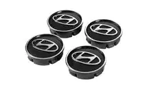 Hyundai Zwarte naafdoppen hyun60tur-bl (59 mm / 55 mm, 4 stuks) foto 2