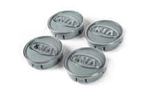 KIA Wielnaafdoppen grijs kia60tur-sir (59 mm / 55 mm, 4 stuks) foto 1