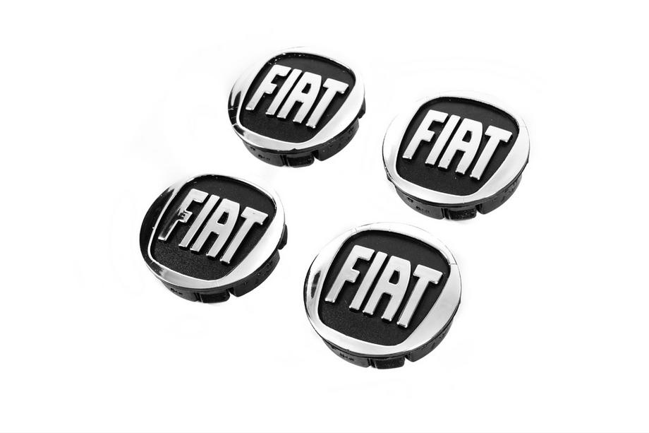 Fiat Naafdoppen 59/55 mm zwart (4 stuks) Foto 1