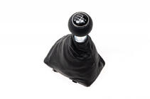 Audi A4 B7 2004–2008 Pookknop + pookhoes (kunstleer) 5-versnellings foto 1
