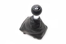 Audi A4 B7 2004–2008 Pookknop + pookhoes (kunstleer) 5-versnellings foto 5