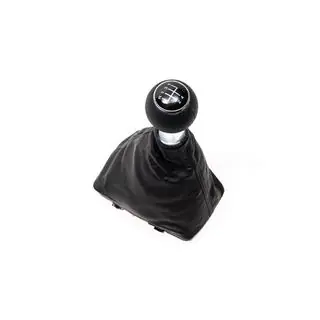 Pookknop + pookhoes (kunstleer) Audi A4 B7 2004–2008 foto 1