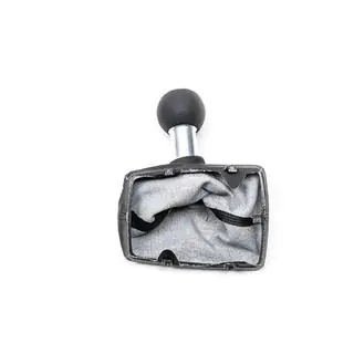 Pookknop + pookhoes (kunstleer) Audi A4 B7 2004–2008 foto 4