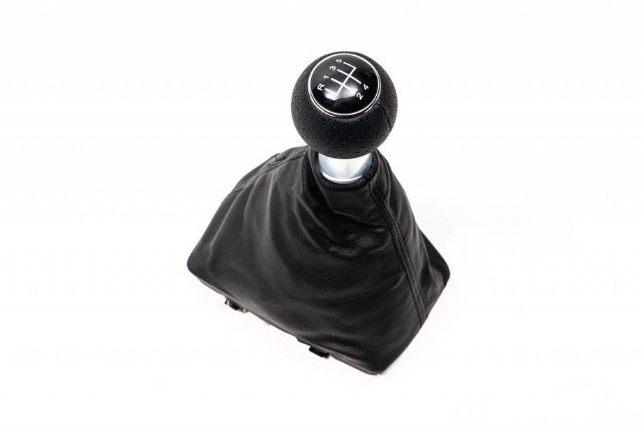 Audi A4 B7 2004–2008 Pookknop + pookhoes (kunstleer) 5-versnellings Image