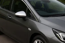 Opel Astra K 2016–2021 RVS spiegelkappen (set 2 stuks) foto 1
