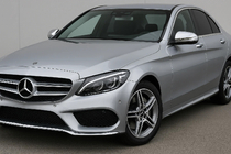 Mercedes C-klasse W205 2014–2021 RVS spiegelkappen (2 stuks) foto 3