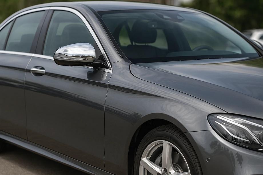 Mercedes E-class W213 2016–2023 RVS spiegelkappen (2 stuks) Image