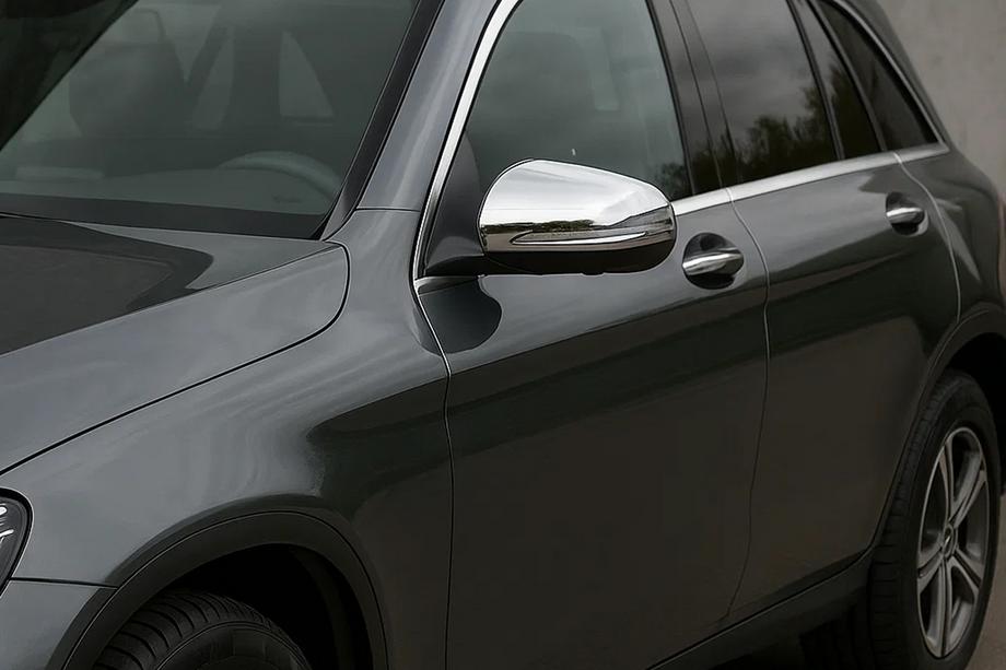 Mercedes GLC X253 2015–2022 RVS spiegelkappen (2 stuks) Image
