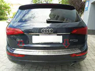 Audi Q5 2008–2017 RVS kofferbakrand foto 4