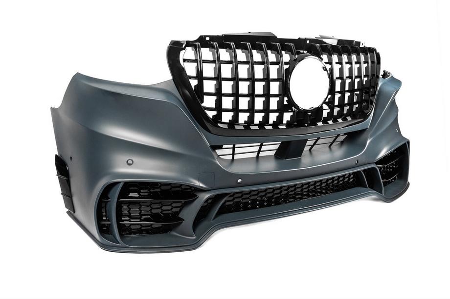 Mercedes Sprinter W907/W910 2018– Voorbumper met grille V2 (AMG) Foto 13