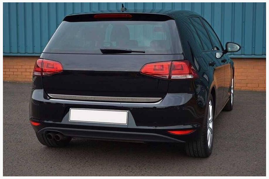 Volkswagen Golf 7/E-Golf 2012–2020 Kofferkleprand HB (RVS) OmsaLine - Italiaans roestvrij staal Image