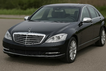 Mercedes S-class W221 2005–2013 Spiegelkappen (2009-2013, 2 stuks, RVS) foto 1