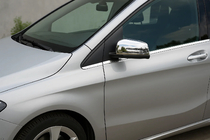 Mercedes B-klasse W246 2011–2018 RVS spiegelkappen (2 stuks) foto 1