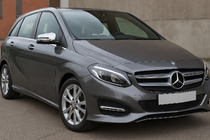 Mercedes B-klasse W246 2011–2018 RVS spiegelkappen (2 stuks) foto 3
