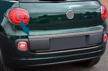 Fiat 500/500L 2013–2022 RVS sierlijst boven kenteken (voor 500L) foto 1