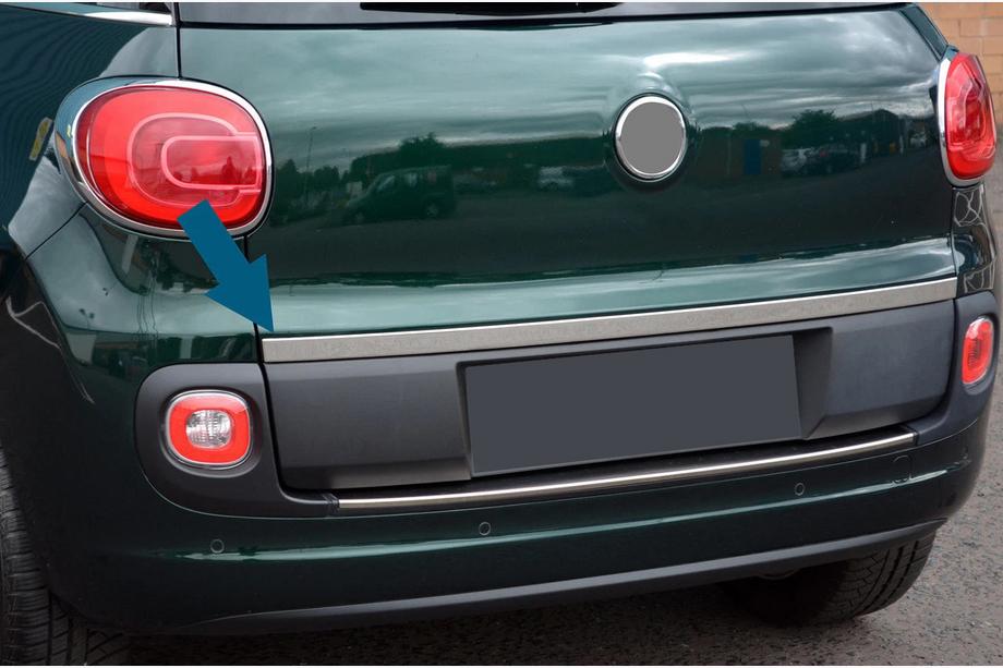 Fiat 500/500L 2013–2022 RVS sierlijst boven kenteken (voor 500L) Image
