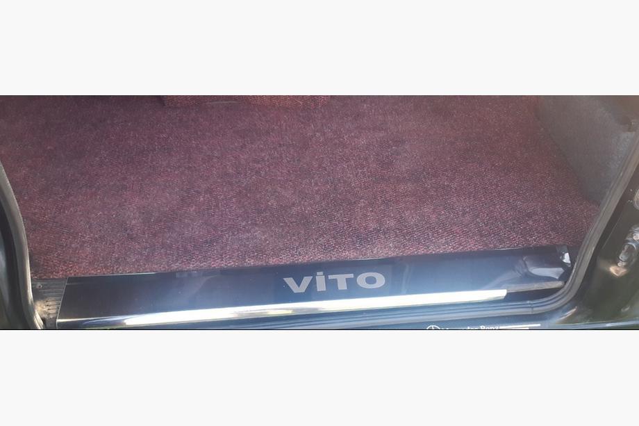 Mercedes Vito W638 1996–2003 Carmos V1 interieur instaplijsten (3 stuks, RVS) Foto 6